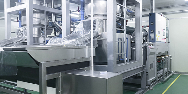 Machines à glace en tube de 60 tonnes pour une fabrique de glace en Corée du Sud