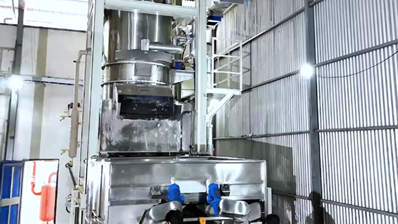 Machine de glaçe en tubes d'ammoniac de 95 tonnes/jour