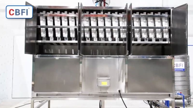 Machine à fabriquer de la glace en tube, 5 tonnes par jour (CV5000)