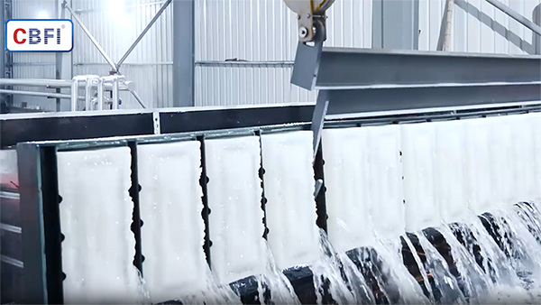 Usine de glace en blocs de saumure de 40 tonnes