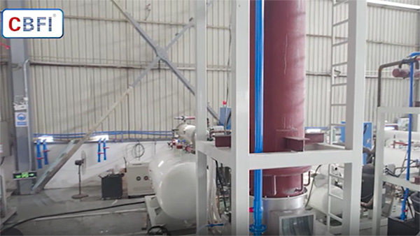 Machine à glace en tubes solides de 30 tonnes