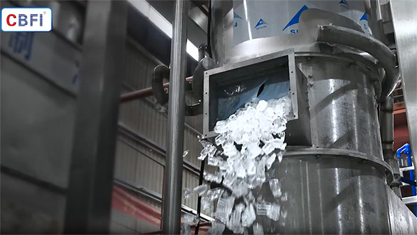 Mise en service de machine à glace en tubes de 50 tonnes