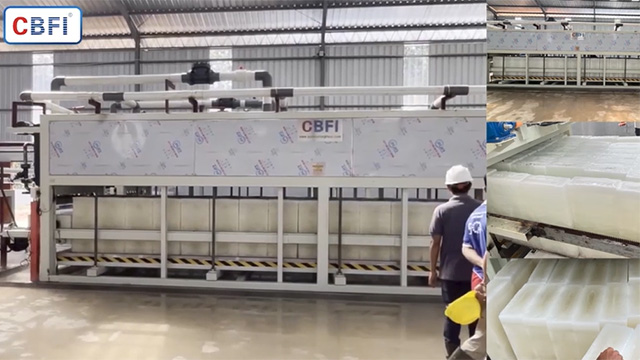 Usine Automatique de Production de Glace en Bloc A30 à l’Île de Bangka, Indonésie