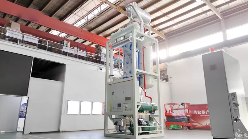 Machine à glaçe en tube intégrée de 40 tonnes