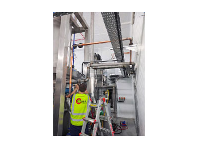 Machine à glace en tube de 120 tonnes en Irlande