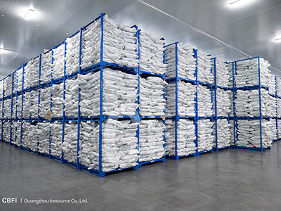 Chambre froide de 5000 tonnes pour le stockage des aliments