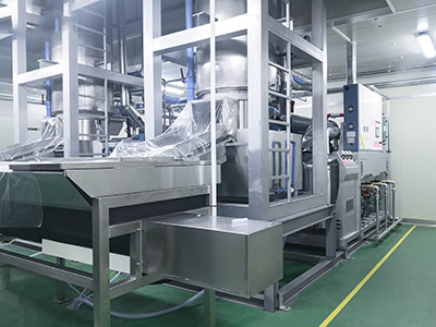 Machines à glace en tube de 60 tonnes pour une fabrique de glace en Corée du Sud 