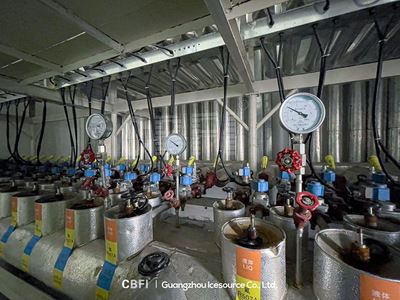Projet de centre logistique mondial de la chaîne du froid pour les produits frais en Asie