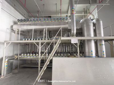 Projet de centre logistique mondial de la chaîne du froid pour les produits frais en Asie