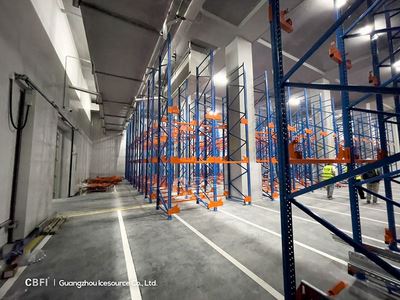 Projet de centre logistique mondial de la chaîne du froid pour les produits frais en Asie