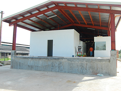 Usine de fabrication de blocs de glace de 12 tonnes de CBFI aux Philippines