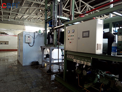 Usine de glace en tube de 20 tonnes de CBFI en Iran