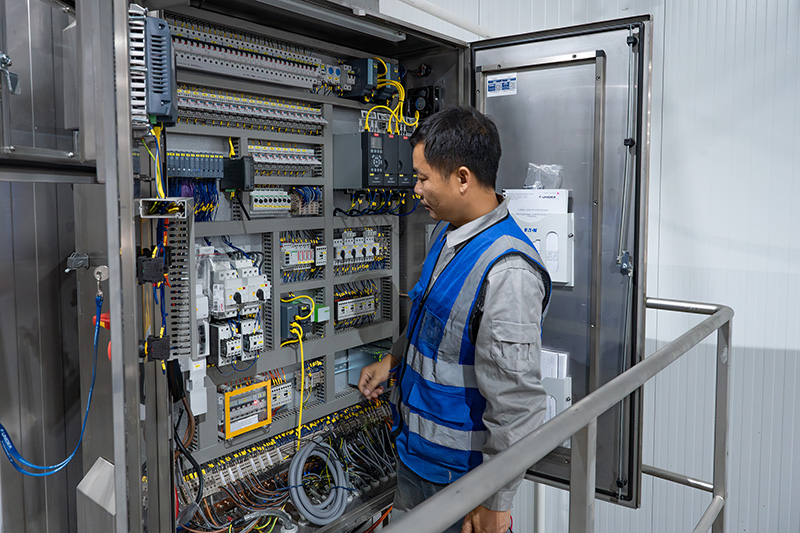Tunnel de Surgélation Fluidisé à 2 000 kg/h pour Baies Surgelées au Kirghizistan
