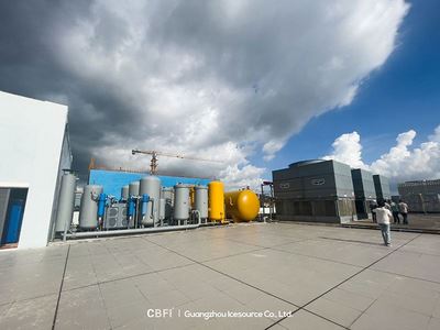 Chambre froide automatisée avec chaîne du froid et ammoniac GENZON