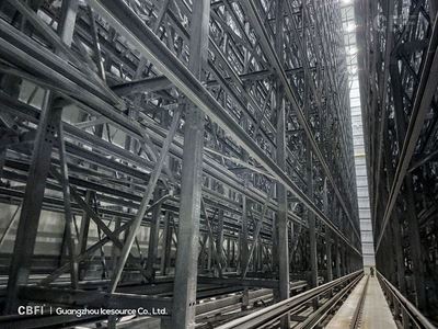 Chambre froide automatisée avec chaîne du froid et ammoniac GENZON