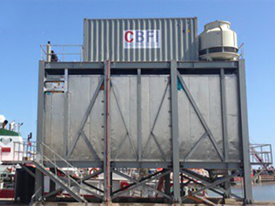 Mozambique--Système automatique de stockage de glace Type Ratissage de glace écaille 40T