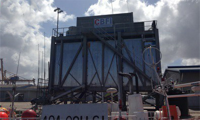Mozambique--Système automatique de stockage de glace Type Ratissage de glace écaille 40T