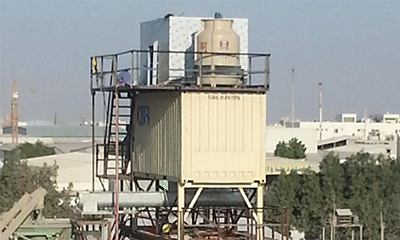 Qatar--Système de glace en écailles de 30 tonnes pour le refroidissement du béton