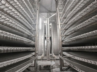 Congélateur rapide à double spirale pour l’entreprise Octogone