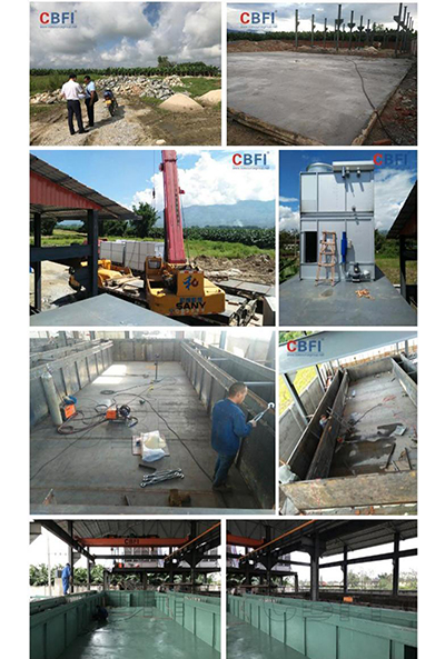 Yunnan--Système de fabrication de glace saumâtre de 100 tonnes