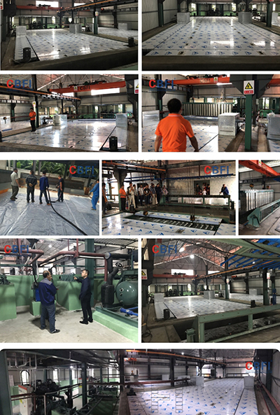 Yunnan--Système de fabrication de glace saumâtre de 100 tonnes
