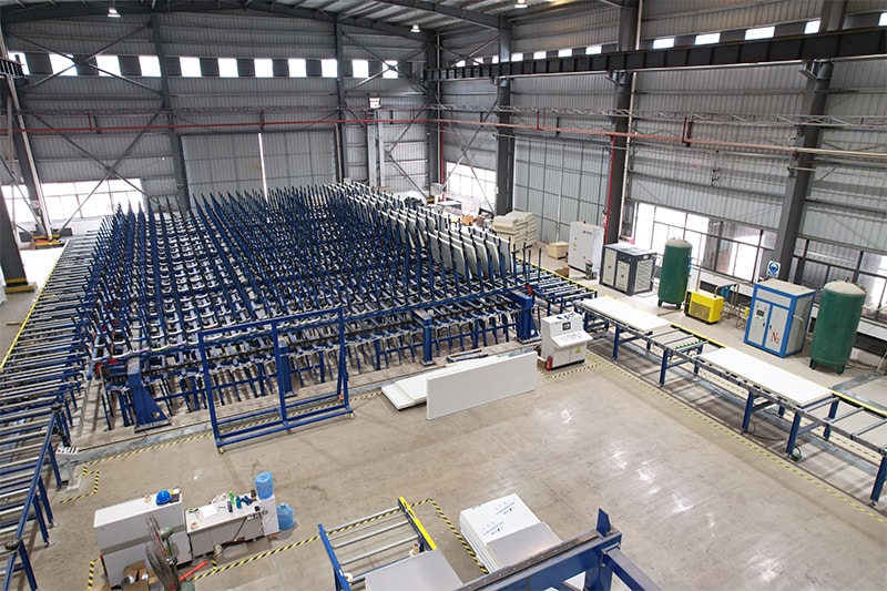 Usine de panneaux isothermes